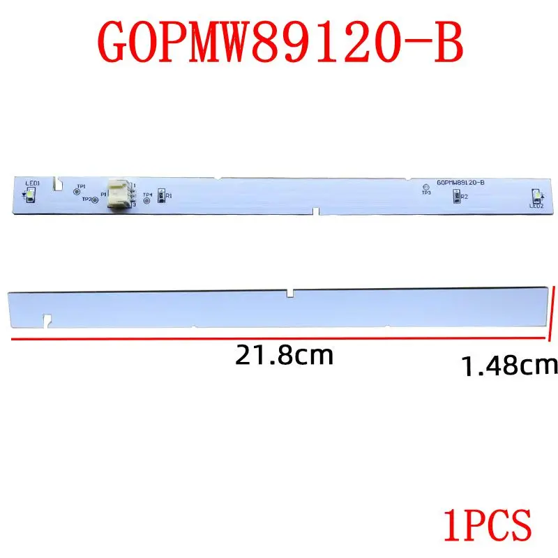 GOPMW89120-B DC12V For panasonic Refrigerator LED LAMP Light Strip Display light circuit board parts 90 120cm light lines car tube underglow underbody system atmosphere lamp car rgb led 5050 smd dc12v 6000k