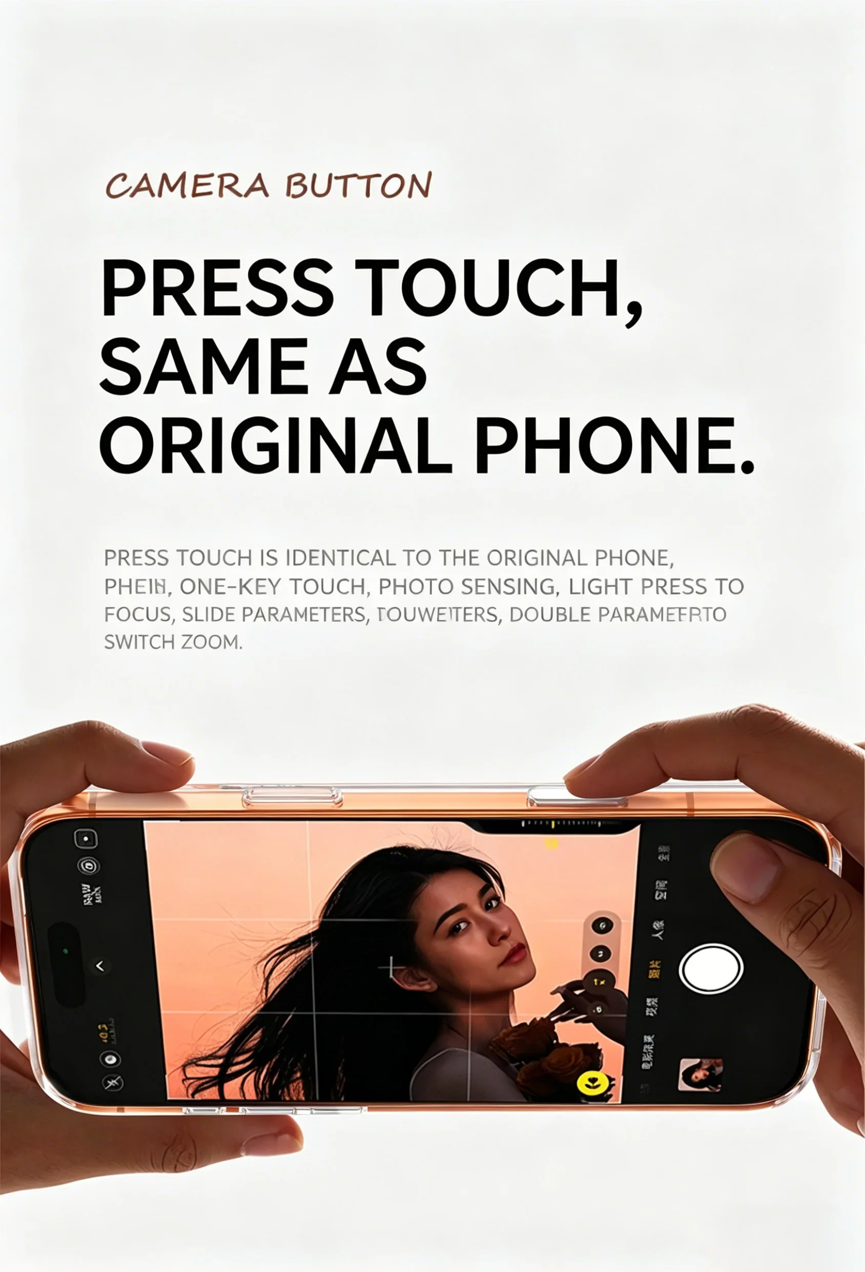 HANNUO – magnetyczne etui do iPhone 17 i 18 Pro MAX, odporne na wstrząsy, kompatybilne z ładowarką bezprzewodową, przezroczyste. — zdjęcie produktu 6