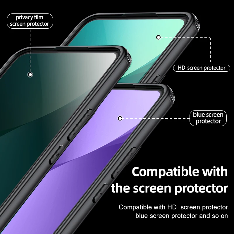 Matte & Clear Magnetic Wireless Charging Armor Magsafe Case For Xiaomi 14 Ultra Xiaomi14 Ultra Military Shockproof Back Cover
