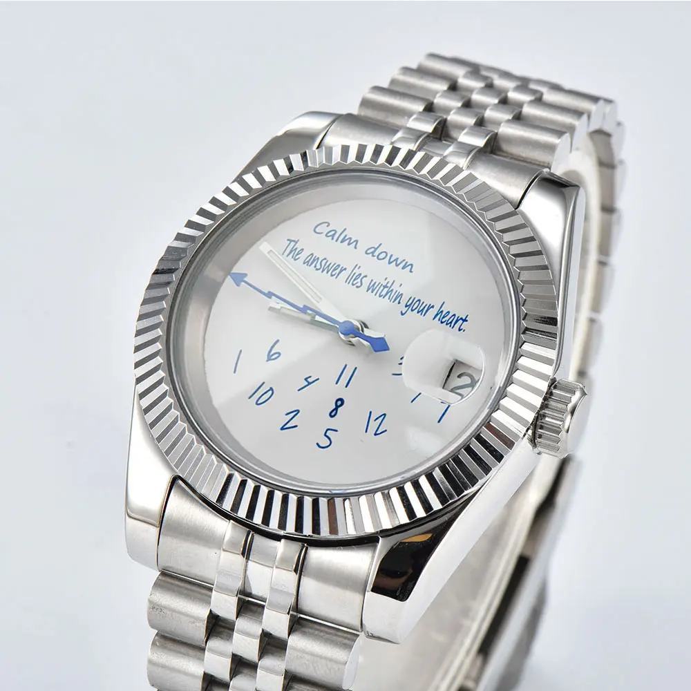 High-quality 36/39mm men's watch with NH35 movement sapphire crystal cover stainless steel material men's water-resistant watch