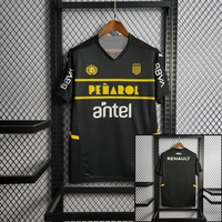 Soccer Jersey for Men Women Kids Atlético Peñarol Soccer Jersey Casual Round Neck Short Sleeve Shirts Breathable Quick Drying