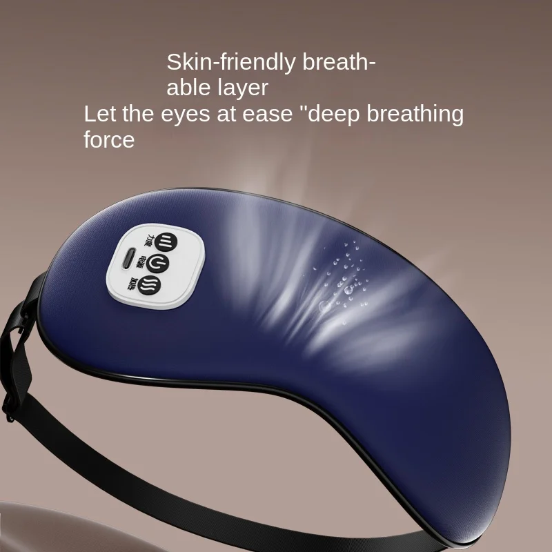 2025 Intelligent Vibration Massage Eyeshade Eye Massage Device Sleep Heat Therapy Ice Therapy Spray Eye Care Device