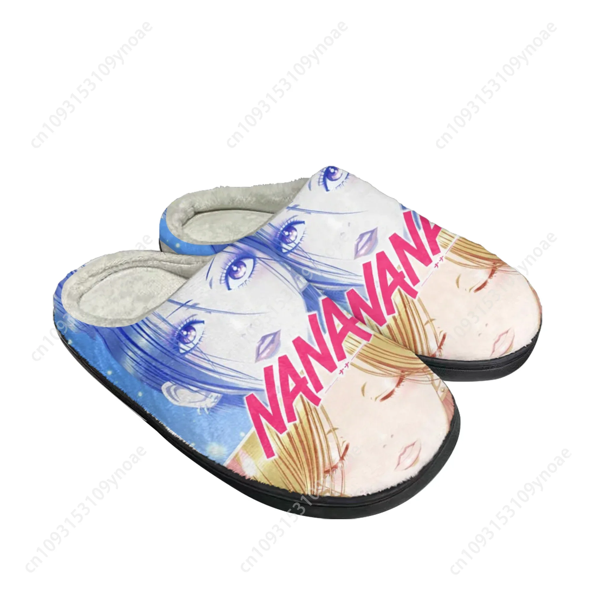NANA Osaki Komatsu Shoujo Comics Home Cotton Slippers Mens Womens Sandals Plush Casual Keep Warm Shoes Thermal Slipper
