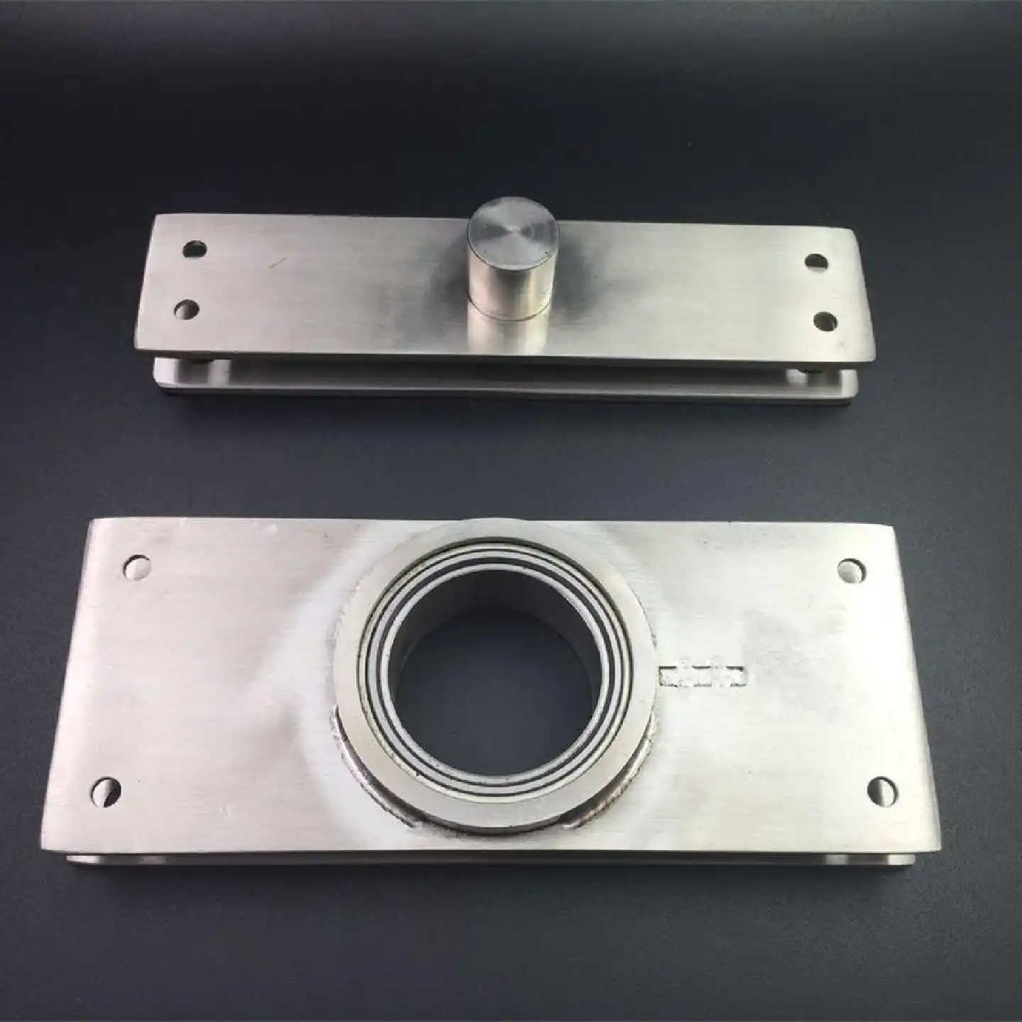 150mm Stainless Steel Rotating Stand For TV Bearing Rotating Bracket 180 Degree Rotating Stand