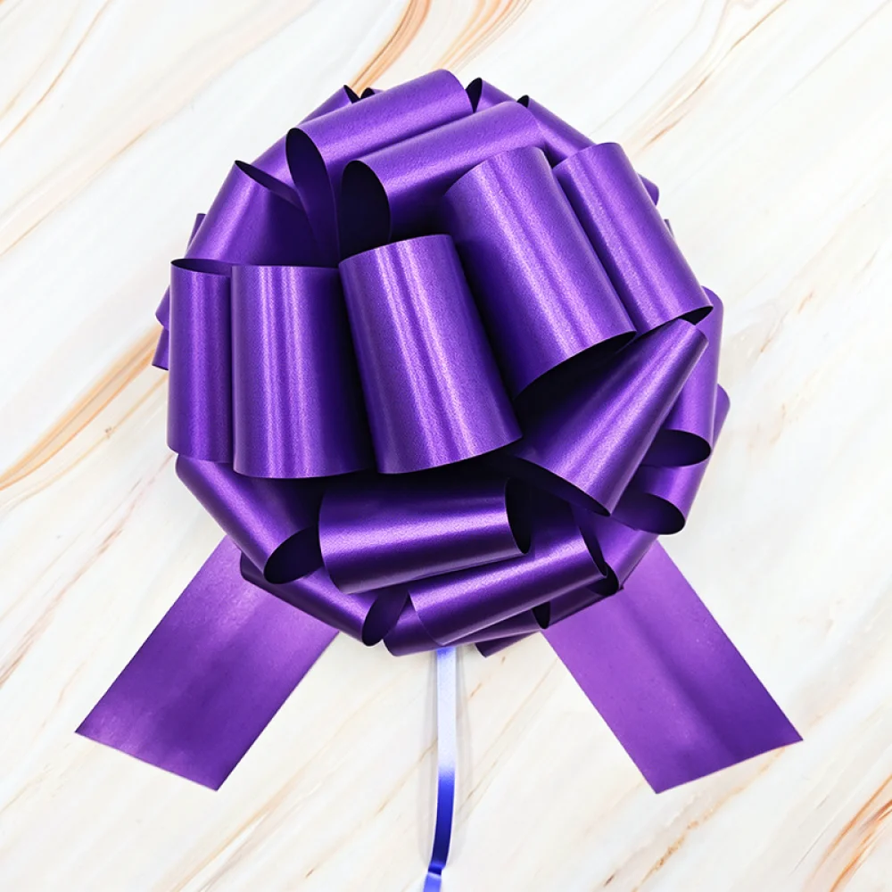 12 Inch Large Ribbon Wedding Car Decoration Pull Flower Gift Wrapping Ornament Party Celebration Festival Decor