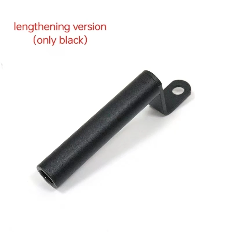 1pc Universal Rearview Mirror Mount Extender Bracket for Motorcycle Scooter ATV Bike Support Mobile Cell Phone Holder Spotlight