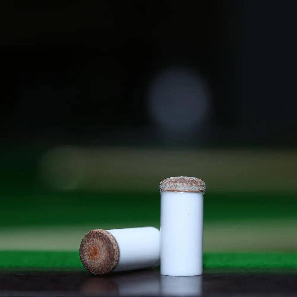 5 قطعة عصا البلياردو رئيس الانزلاق على 11/13 مللي متر السنوكر عصا الطويق استبدال البلياردو قضيب ينتهي أجزاء بركة إكسسوارات رياضية