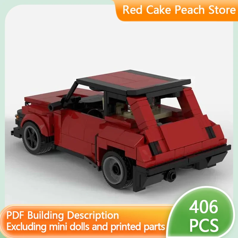 

Speed Racing Car Model MOC Building Bricks Turbo Top Tier Sports Car Modular Technology Children Holiday Gifts Assemble Toy Suit