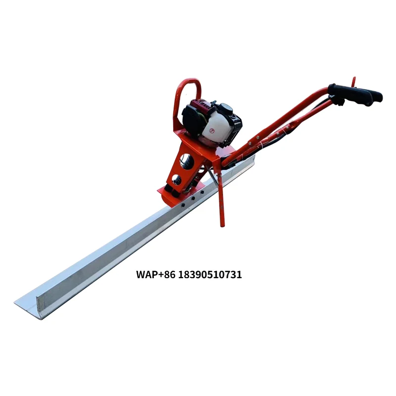 Vibratory Floor Leveling Surface Finishing Machine Cement Vibrating Concrete Screed