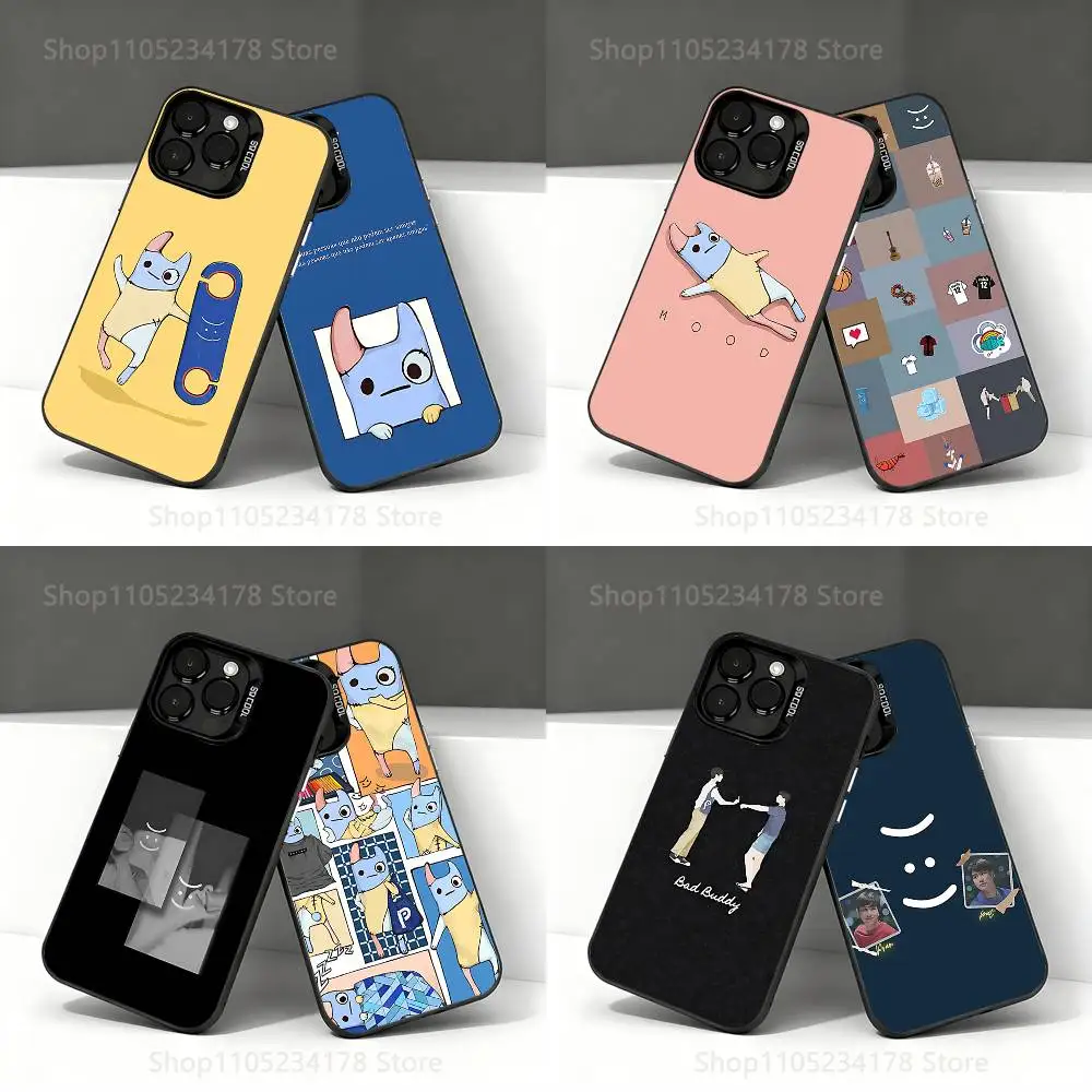 

B-Buddy Nong-Nao Doll Phone Case For iPhone 17,16,15,14,13,12,11,Pro,Max,Plus,E,Air,Mini Anti Fall Black Bumper