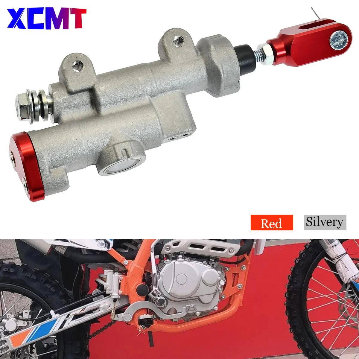 New Motorcycle Rear Brake Master Cylinder For Honda CRF 250R 450R CR125R CR250R CRF250R CRF450R CRF250X CRF450X Kayo T4 T6 K6