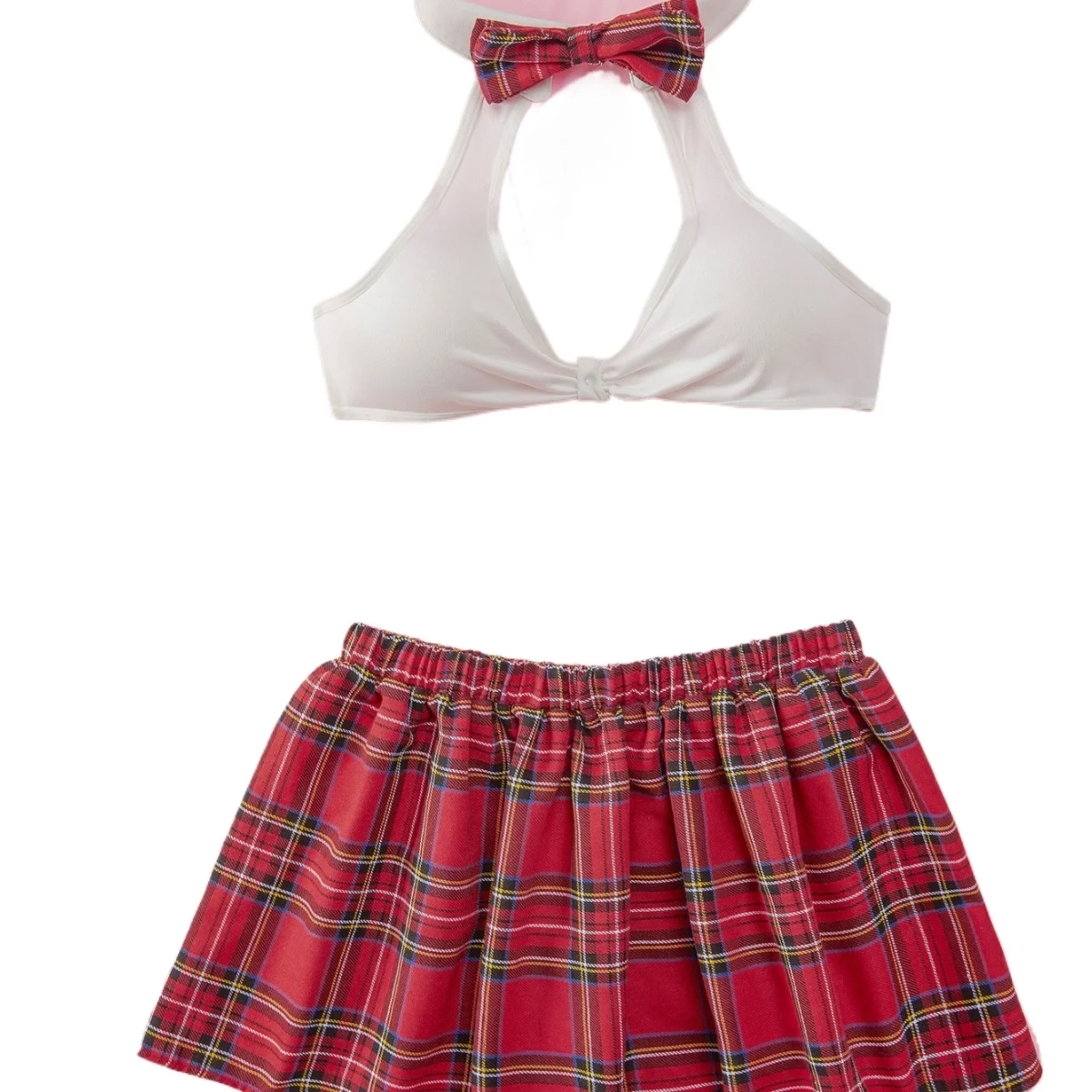 Plaid Skirt Set Student Cosplay Costume