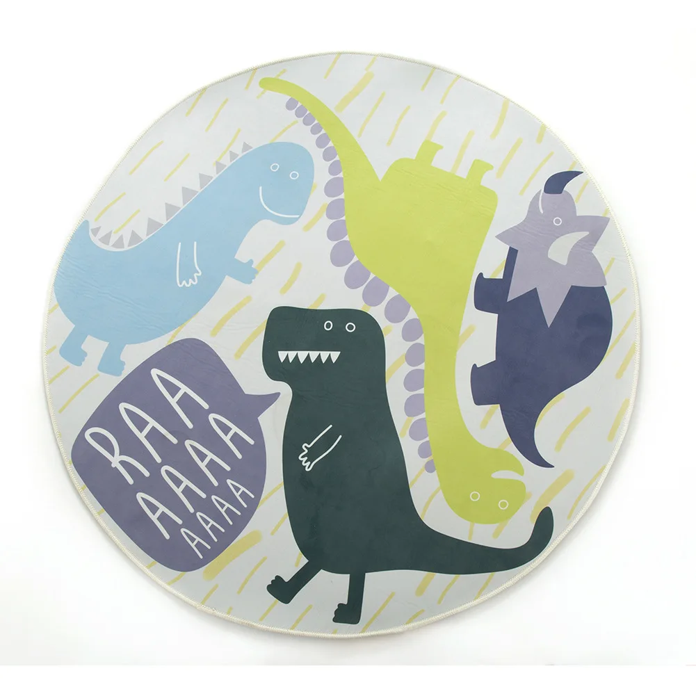 ins-dinosaur-shaped-home-mat-children's-room-decorative-floor-round-carpet-baby-play-tent-playmat-photography-accessories