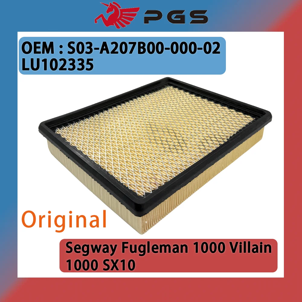 

Original Air Filter LU102335 For Segway Fugleman Villain UTV Air Filtration System Replacement Parts S03-A207B00-000-02