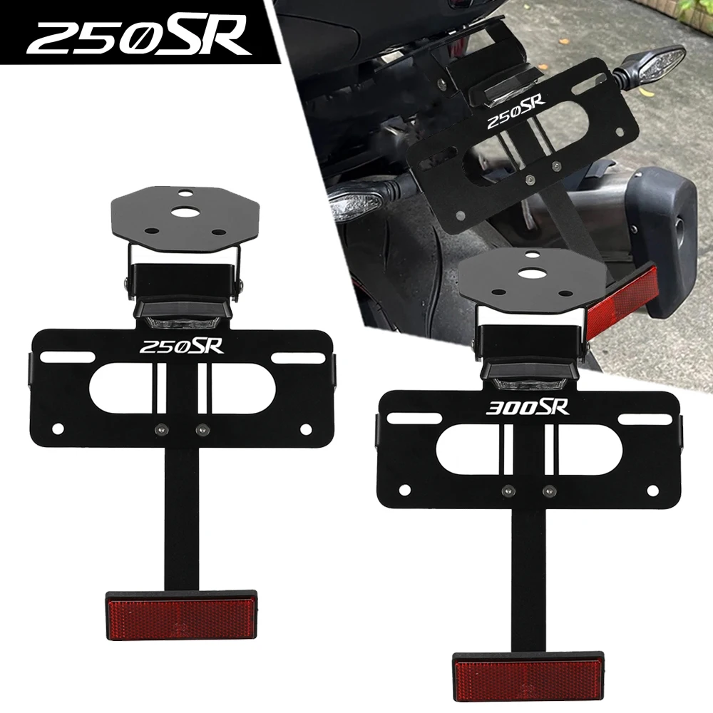 

For CFMOTO CF 250SR 250SRS 300SR 300SS 2023 2024 2025 Tail Tidy Fender Eliminator Bracket Kit Registration License Plate Holder