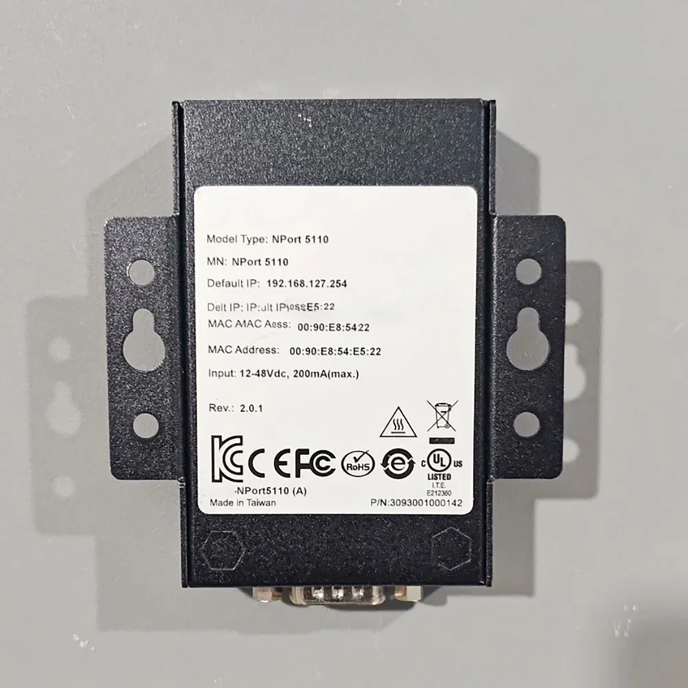 NPort 5110 Serial Port NPort 5110