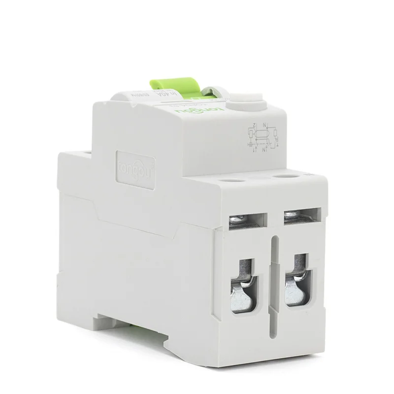 

AB46-2X AC 2P 6KA RCCB RCD 230V Residual Current Circuit Breaker Differential Breaker Safety Switch TORD4-63, 2P 16A 10MA