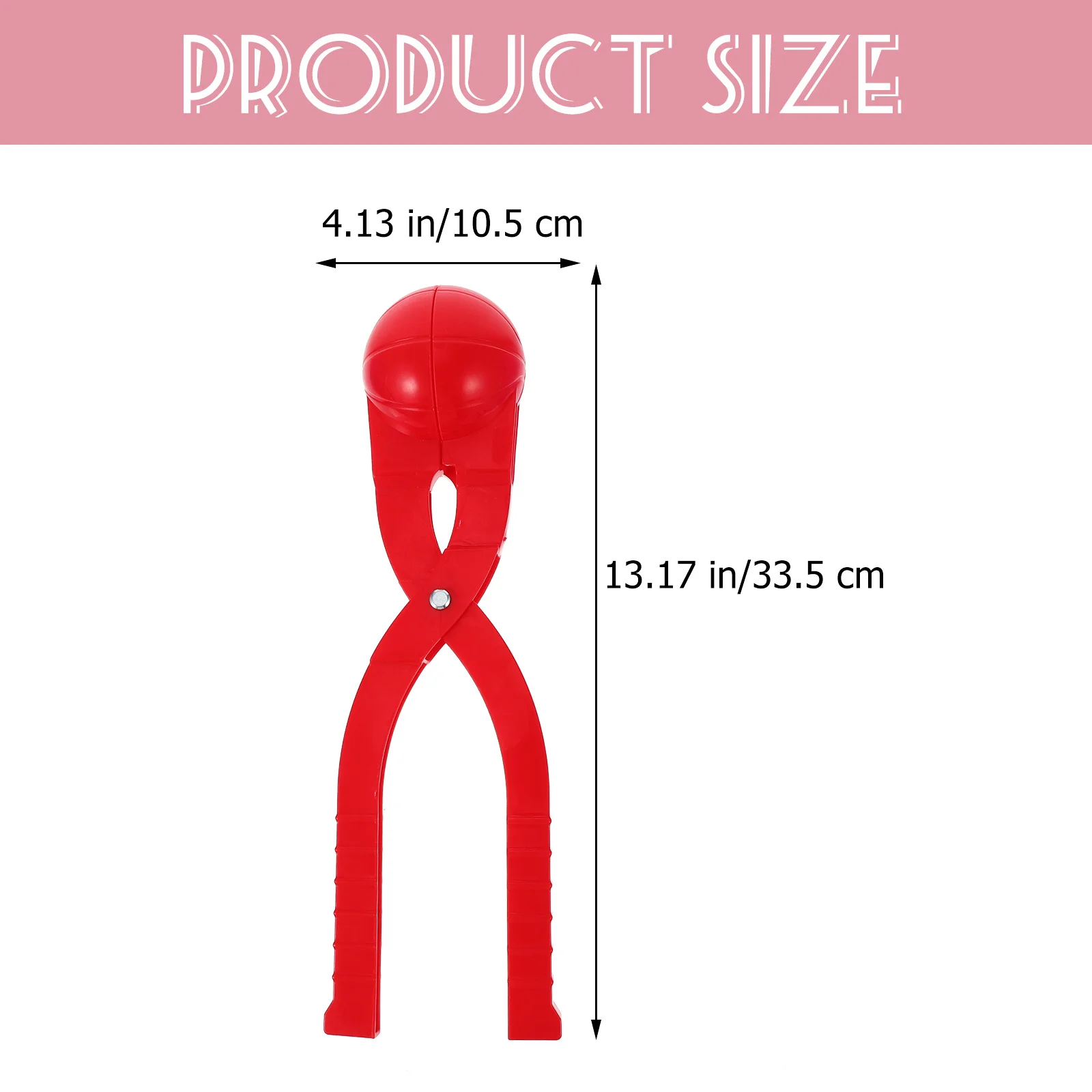 3Pcs Clip Maker Kids Tool Winter Outdoor Clip Clamp Snow Ball Maker Fight Toy Winter Outdoor Toys