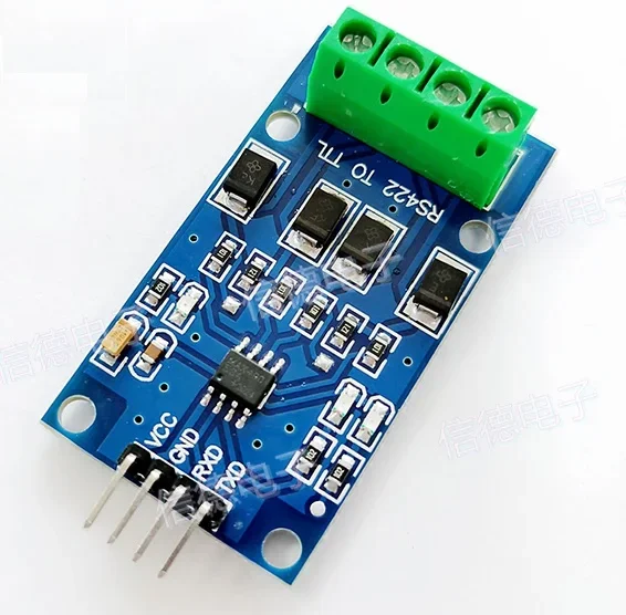 RS422 mutual conversion TTL two-way signal module full duplex 422 turn single chip MAX490 to TTL module NEW