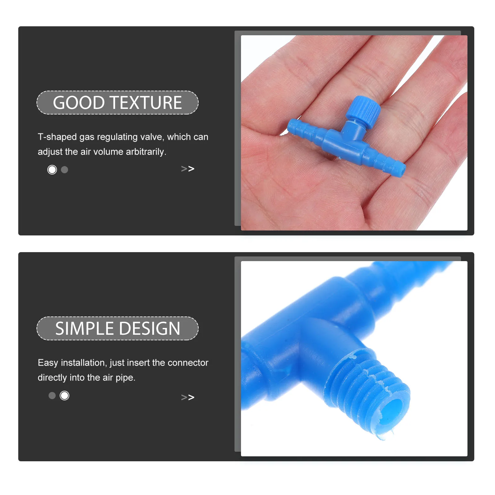 

30 шт., соединительные клапаны для встроенных трубок для аквариума, клапан управления воздухом для аквариума, небольшой аксессуар для регулятора аквариума