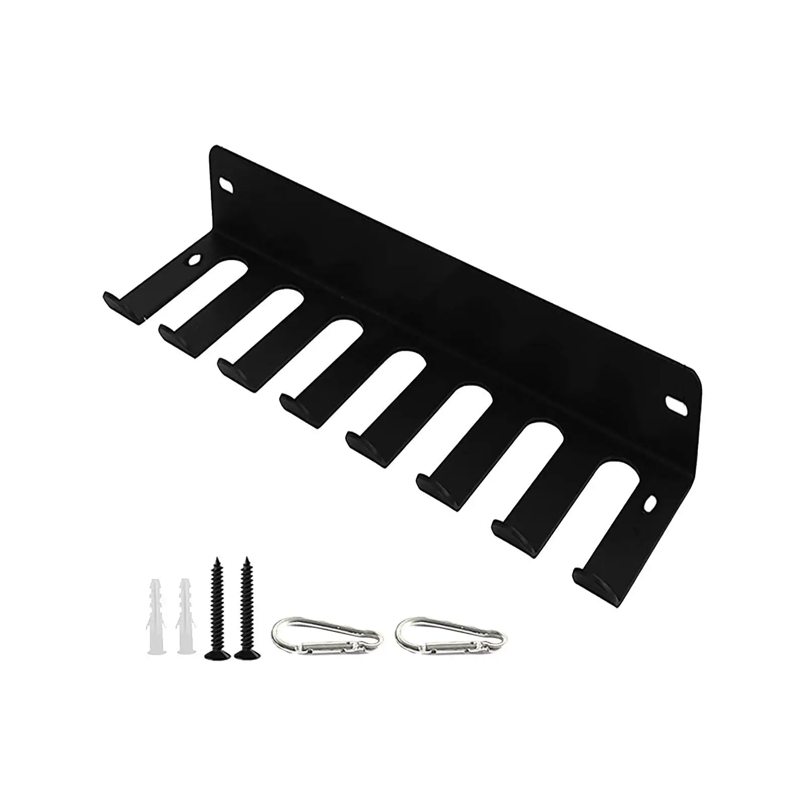 Home Workout Gear Organizer Metal Gym Storage Rack Wall Mount Shelf Holder for Yoga Accessories Fitness Equipment