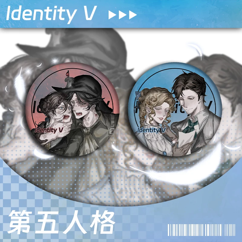 

Anime Identity Ⅴ Orpheus Norton Campbell Cosplay Double Laser Badge Colleagues Ambitus