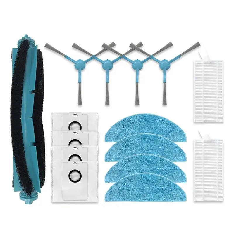 

AB46-For Cecotec Conga 7490 Immortal/8290 Immortal Vacuum Parts Main Roller Side Brush Hepa Filter Mop Cloth Dust Bag