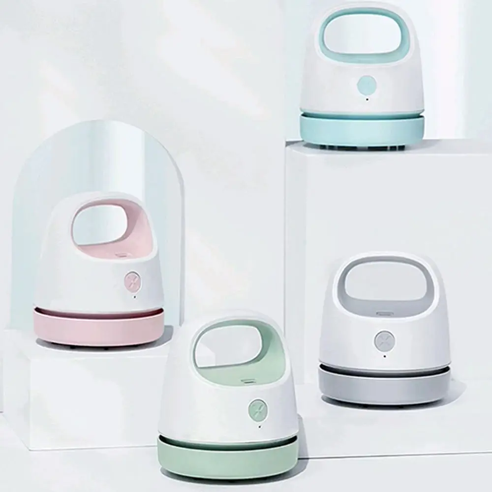 Home Office Keyboard Portable Handheld Debris Sweeper Design Dust Collector Desktop Vacuum Cleaner