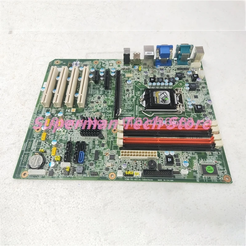 For Advantech Industrial  Motherboard Single Network Port AIMB-781 REV A1 AIMB-781QVG-00A1E