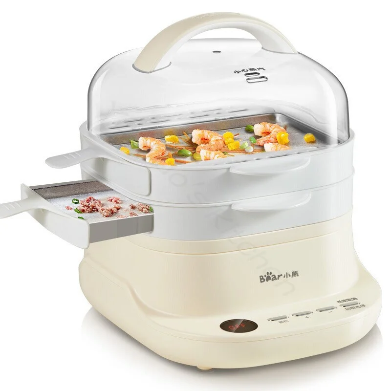 多機能電気ご飯と麺機、ミニ家庭用蒸し料理、朝食蒸し器