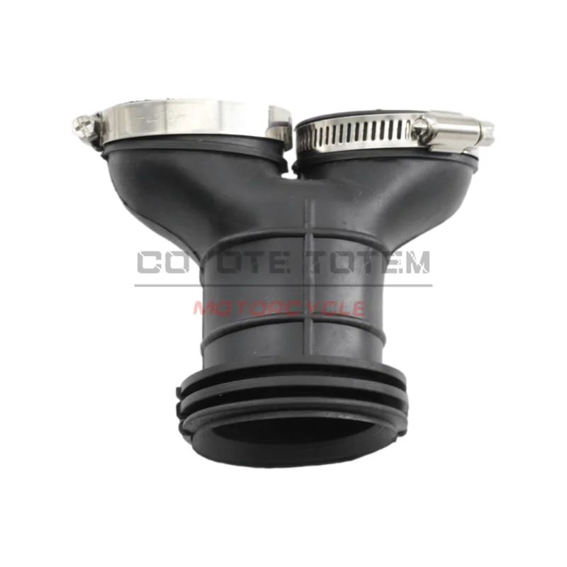 Motorcycle carburetor air box rubber tube manifold air filter interface for Rebel CA250 CMX250 DD250 LF250-L
