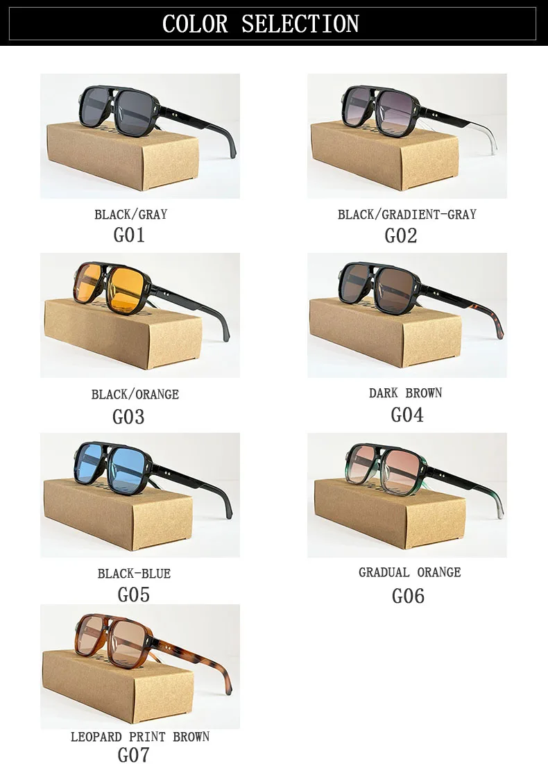2025 Vintage-Sonnenbrillen für Herren, modische Sonnenbrillen, Oculos-Brillen, Dropshipping, Gafas Lentes Lunette Okulary Zonnebril Occhiali – Detail 16