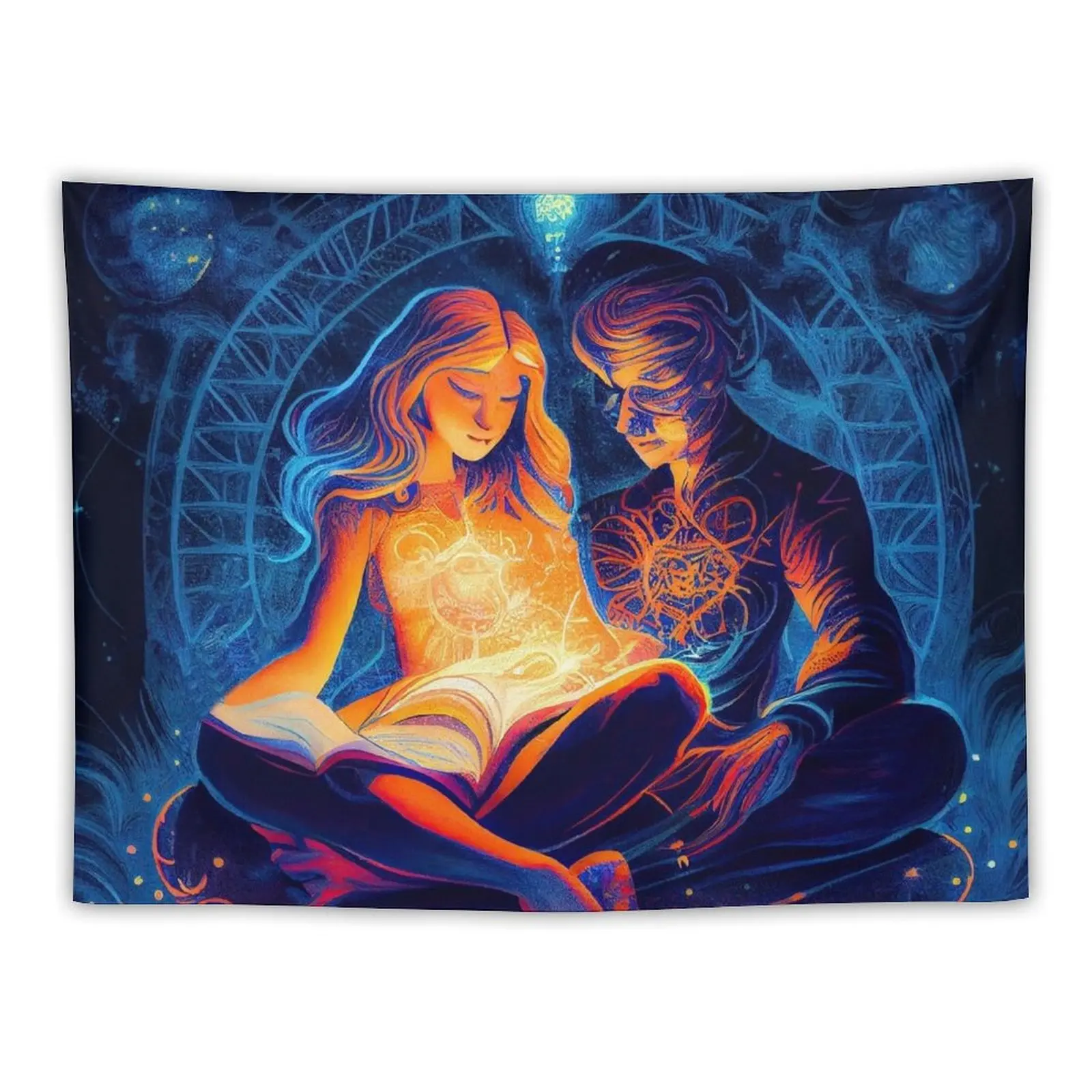 

Soulmate - Tantra Tapestry On The Wall Bed Room Decoration Tapestry