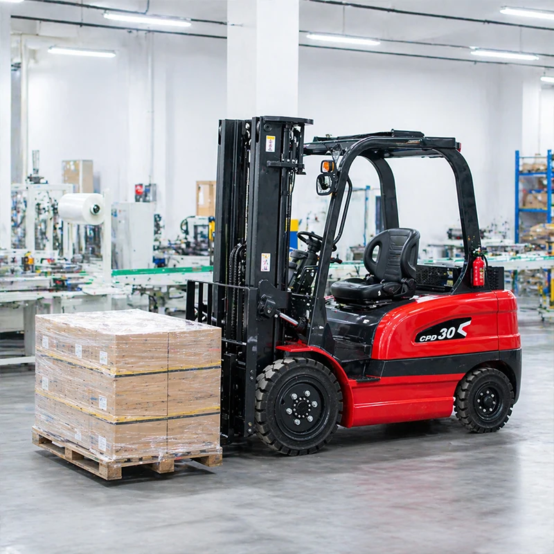 2.5 Ton Electric Forklift Truck For Logistics Handling Lithium Battery Fast Charging Long Service Life