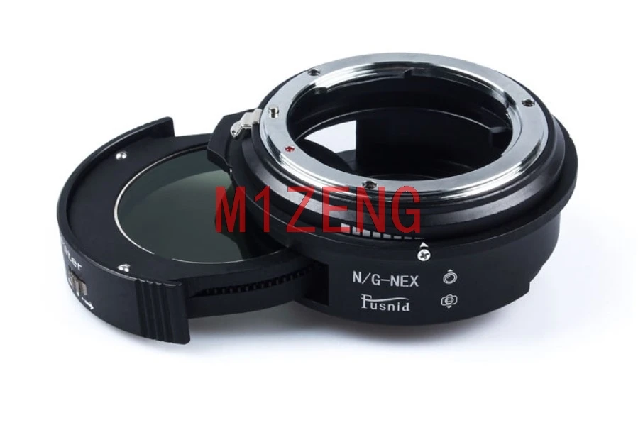 

N/G-NEX adapter with Variable cpl for nikon G/F/AI/S/D lens to sony e mount nex5/6/7 A7 A7r a9 A7s a7r2 a7r3 a7r4 a6300 camera