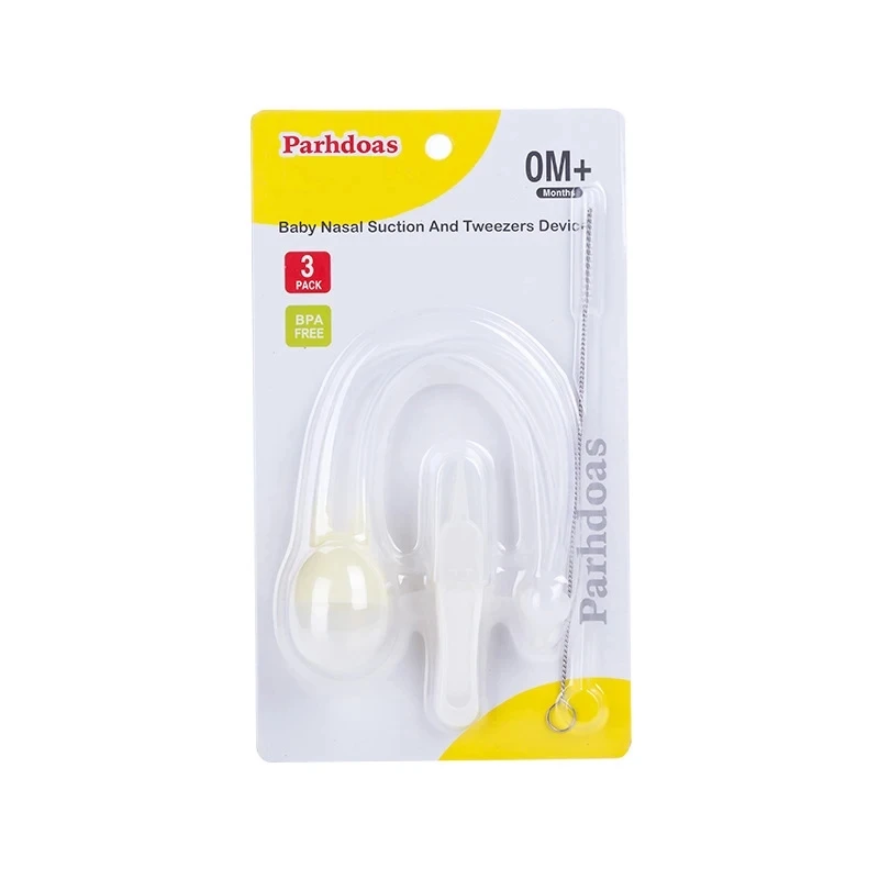 Ensemble de pincettes d'aspirateur Nasal d'aspiration de bouche de bébé, ensemble de produits de soins de congestion nasale Anti-reflux