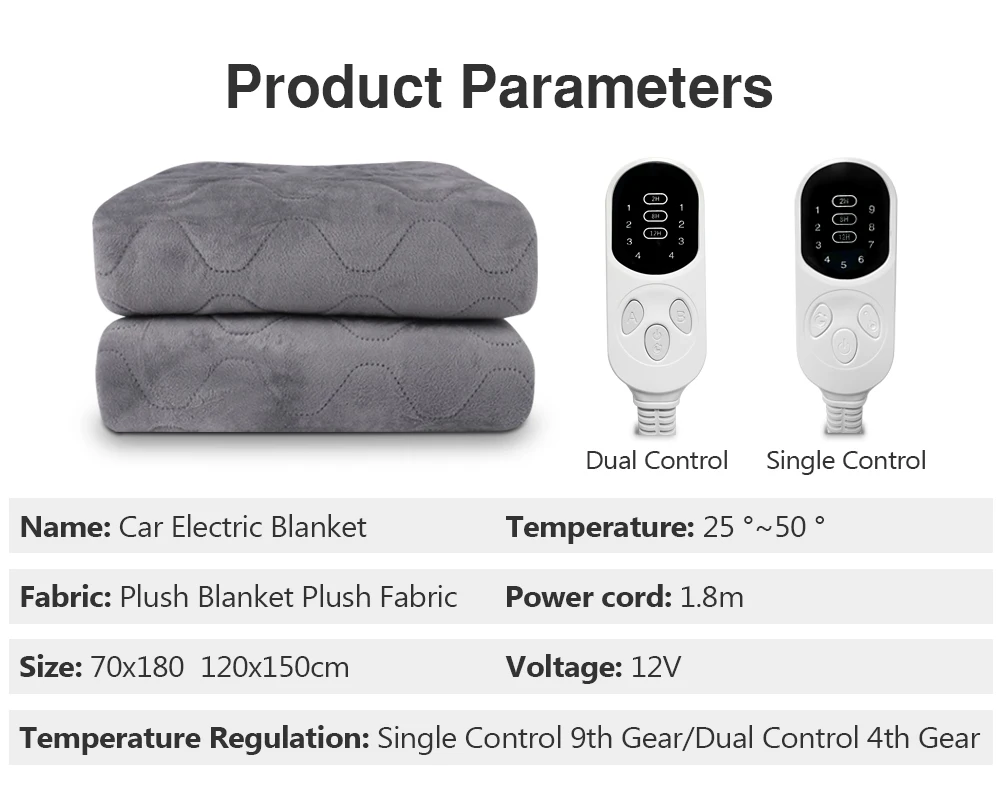 Car Electric Blanket 12v Off-road Vehicles - Car Heated Blanket Seat Soft Heating Pad Caping Warm Heater Outdoor Winter Access