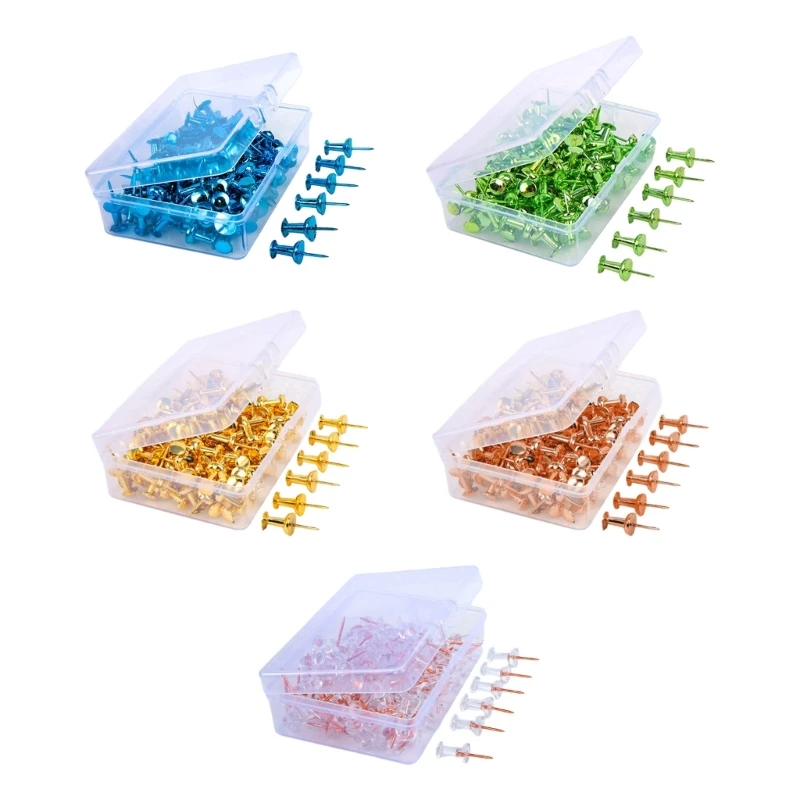 50/100 Stuks Metalen Pushpins I-vorm Kaart Pins voor Kurk Boord, Naaien Pins voor Stof Kleding DIY Naaien Ambachten Dropship