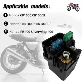 1 relais de solénoïde de démarreur pour moto Honda CBR1000 CB1000 CBR1000RR CRF1000 Africa Twin 1000 1100 VT750 35850-MFL-D00-D01 10 best sales Cbr1100 - №4