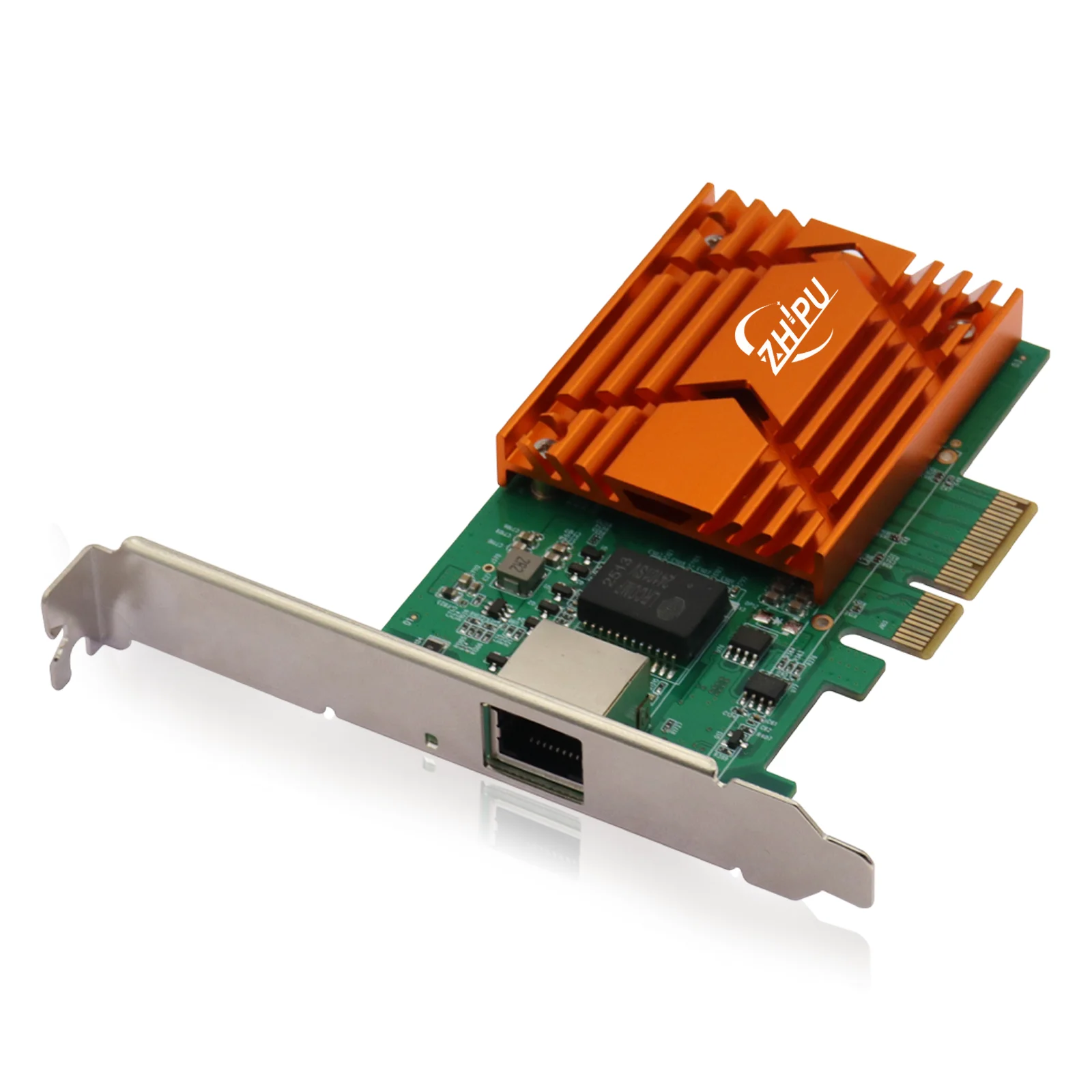 

PCIex4 10G RJ45 Ethernet Network Adapter, Single-Port RJ45 NIC Network Card, Support Windows Server/Windows/Linux/Ubuntu