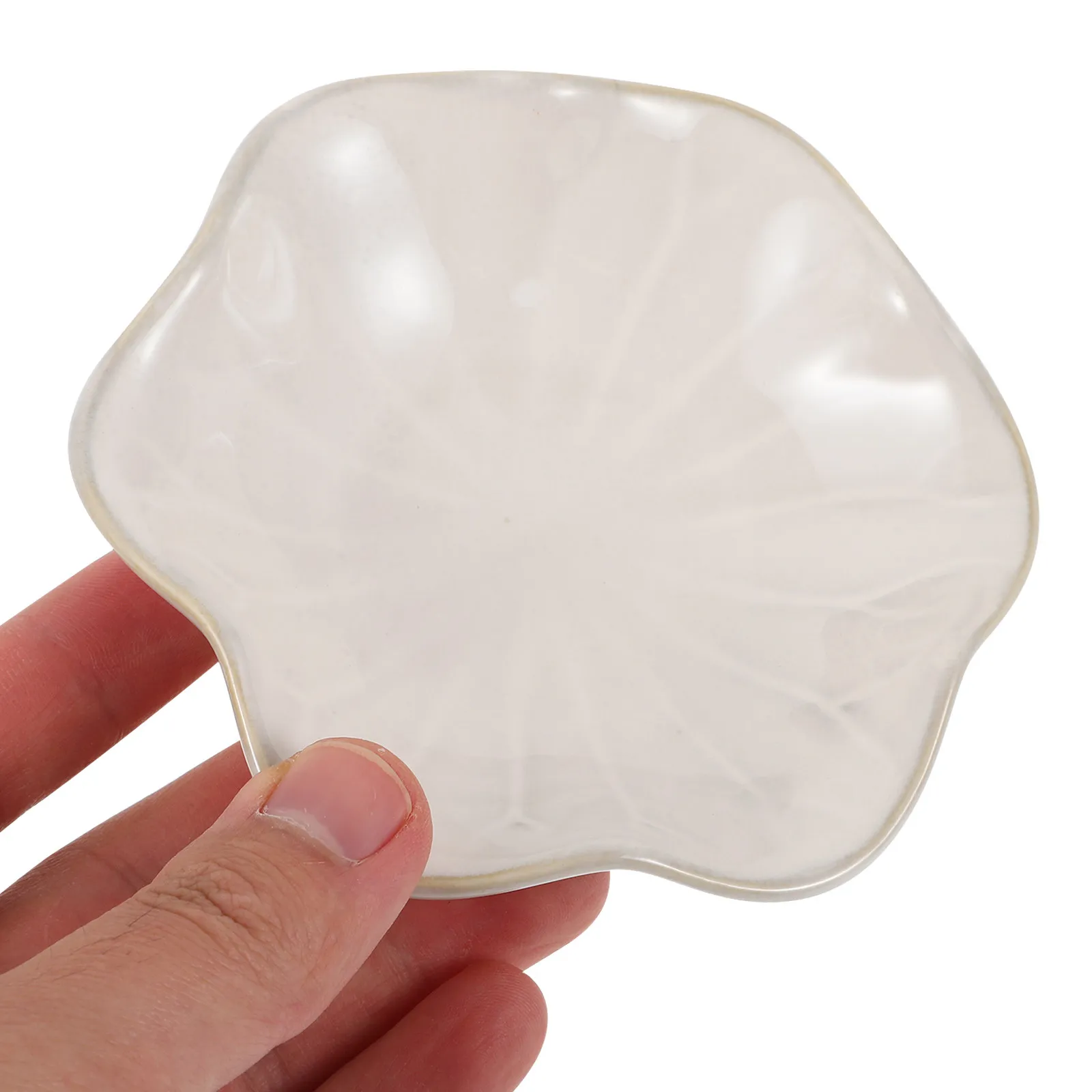 

Premium Ceramic Jewelry Dish Elegant Textured Jewelry Display Tray Compact Trinket Storage Plate Ring Holder Dish for Women