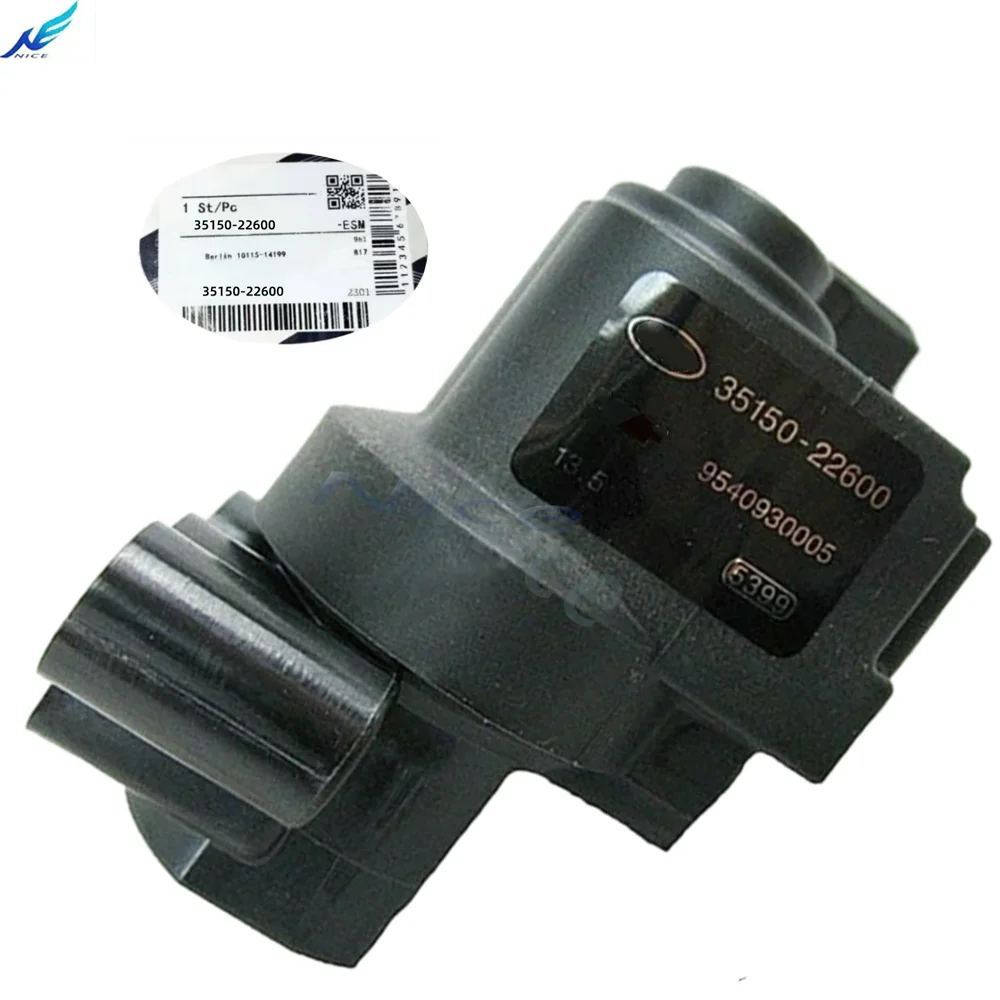 

2 штуки совершенно новых клапанов регулировки холостого хода для ACCEN-T, ELANTR-A, TIBURO-N 2000-2009 гг., OEM 35150-22600