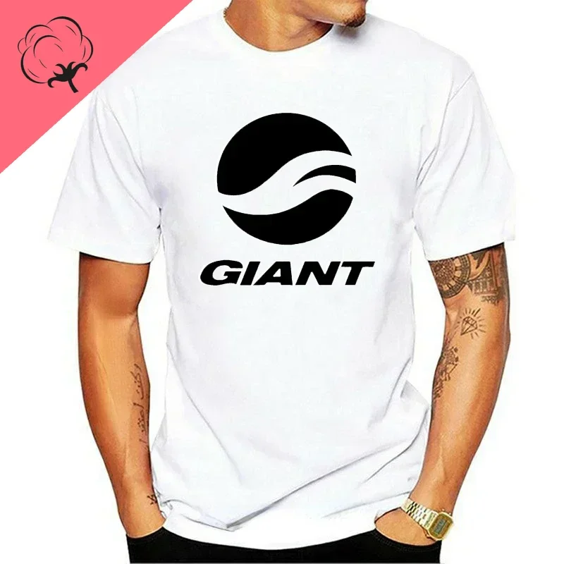 New Giant Bicycles Logo men T-Shirt Streetwear Print Clothing 100%cotton Hip-hop Mans T Shirt casual o-neck tees and tops