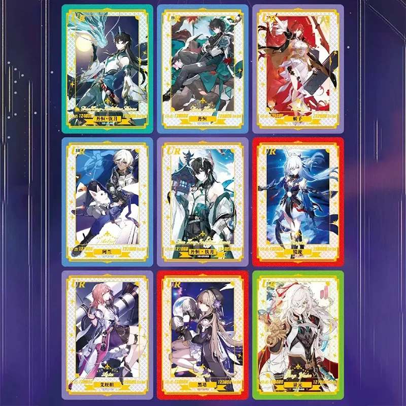 Honkai Star Rail Card Zeldzame verzamelkaarten Game Genshin Impact Honkai Star Railway Anime Merchandise Verzamel festivalgeschenken