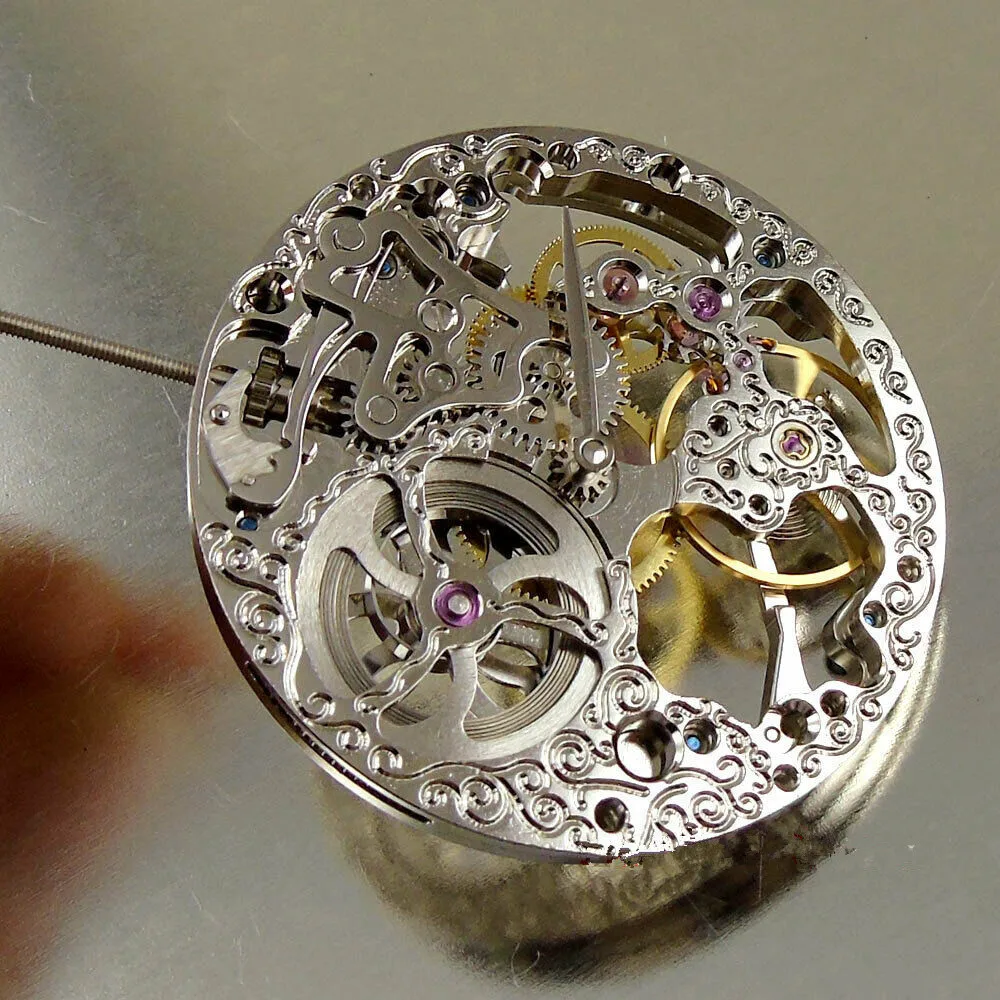 1pc 36.6mm ETA 6498 Hand Wind Movement 21600 BPH, 17 Jewels Small Second at 6 for Watch Repair Watch Movement Parts