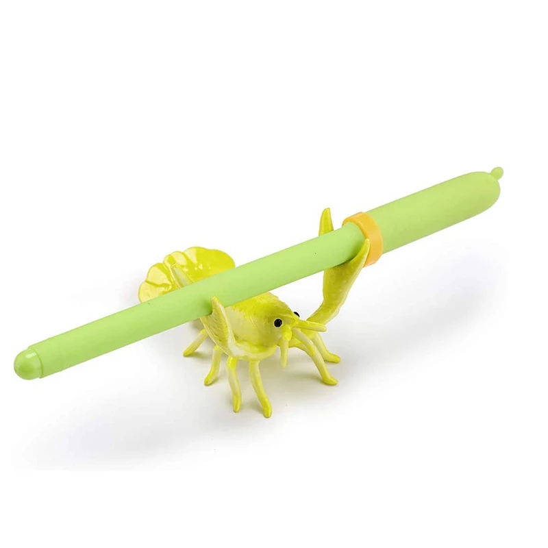 Creative Cute Lobster Model Pen Holder Weightlifting Lobster Bracket Storage Rack Pen Rack Gift Stationery Yellow