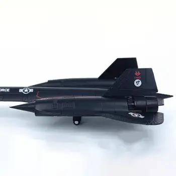 1:144比例合金壓鑄美國SR-71黑鳥偵察機超音速飛機模型經典靜態收藏禮品 12 最佳銷售 SR71黑鳥 - №10