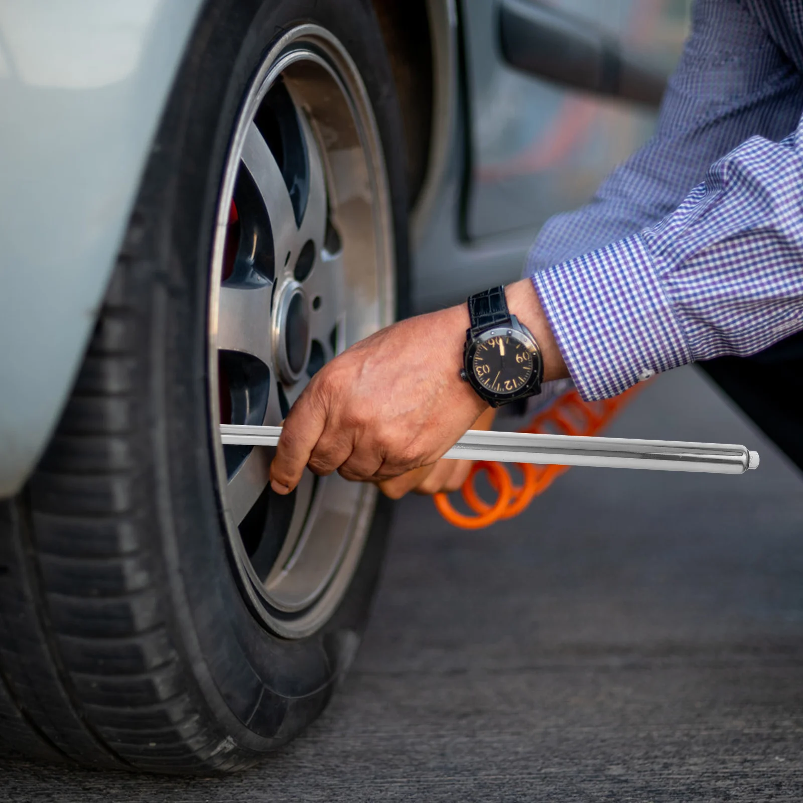 

Tire Pressure Gauge Pencil Compact Accurate 10-160psi for Trucks Cars Portable Easy Use Tire Gauge Tool Pressure