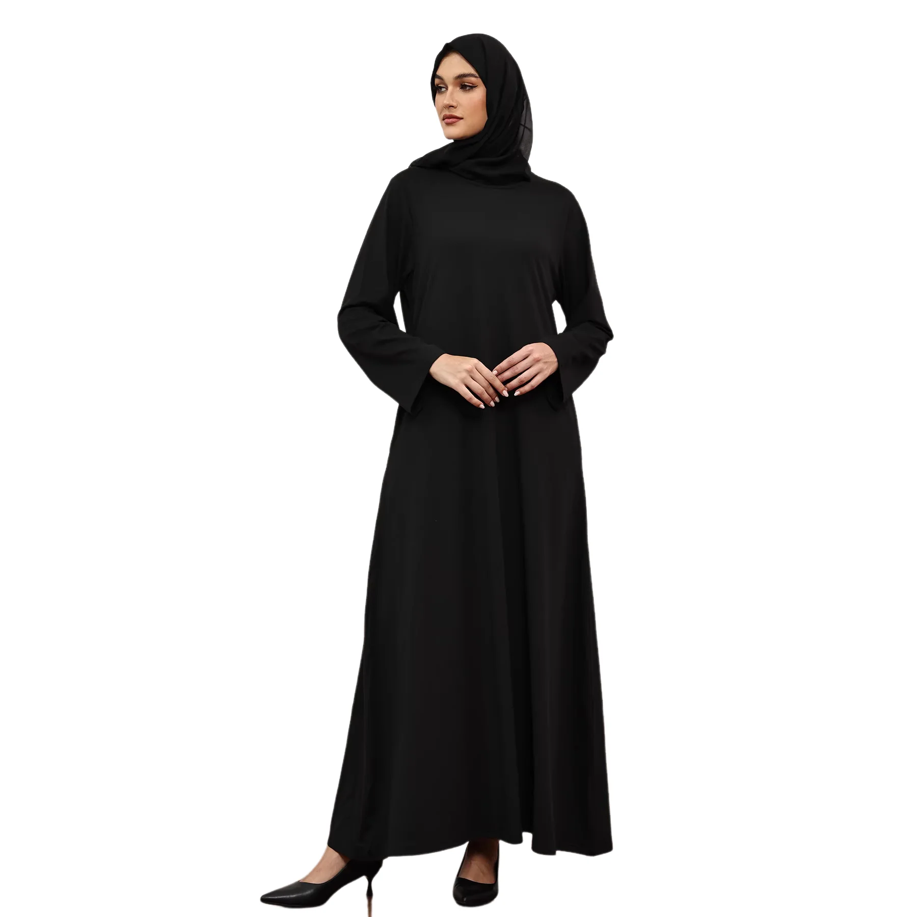 2026 eid djellaba muçulmano hijab vestido feminino preto abaya dubai kaftan árabe robe oração vestuário islam roupas tradicionais jalabiya