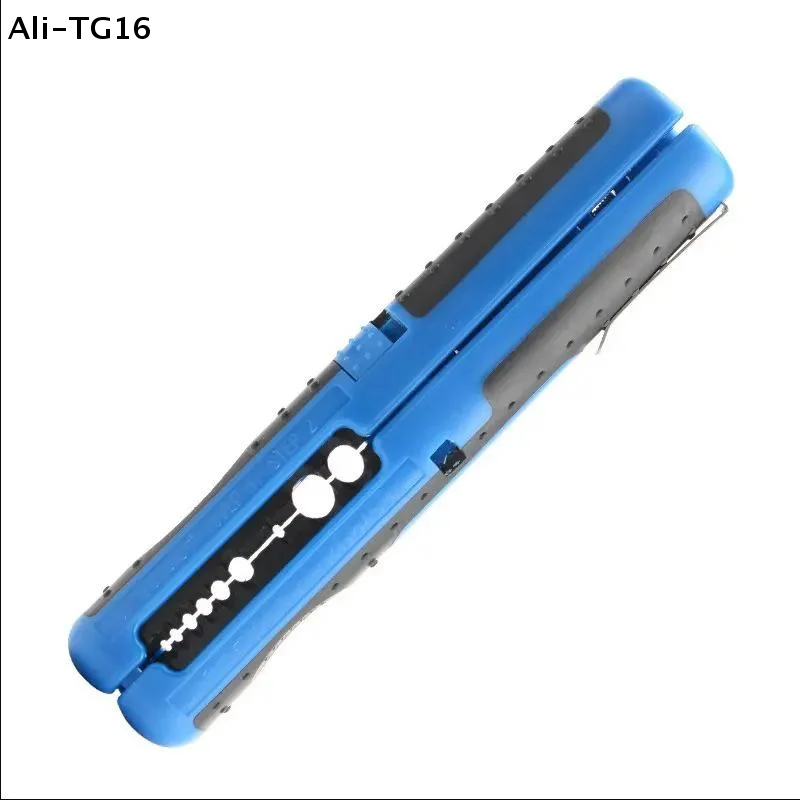 【TG16】1Pc Multifunctional Cable Wire Stripper Cutter Pliers Hand Tool Hardware Tool Portable Anti-skid Handle Strip Pen Clip